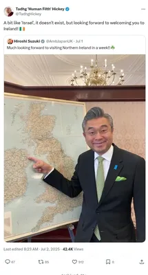 Documented social media post with permanent archive. Perma.cc: https://perma.cc/Q2CZ-YB3T. Categories: denies_israel_existence,  general_hate,  incitement,  inflammatory_language