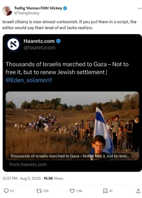 Documented social media post with permanent archive. Perma.cc: https://perma.cc/9RW4-B78R. Categories: collective_vilification,  dehumanization,  explicit_antisemitism,  general_hate,  inflammatory_language